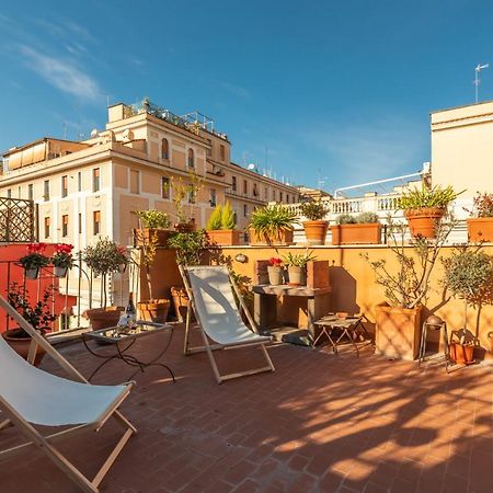 Bright And Comfy Terraced Apartment In Trastevere Rome Exterior photo